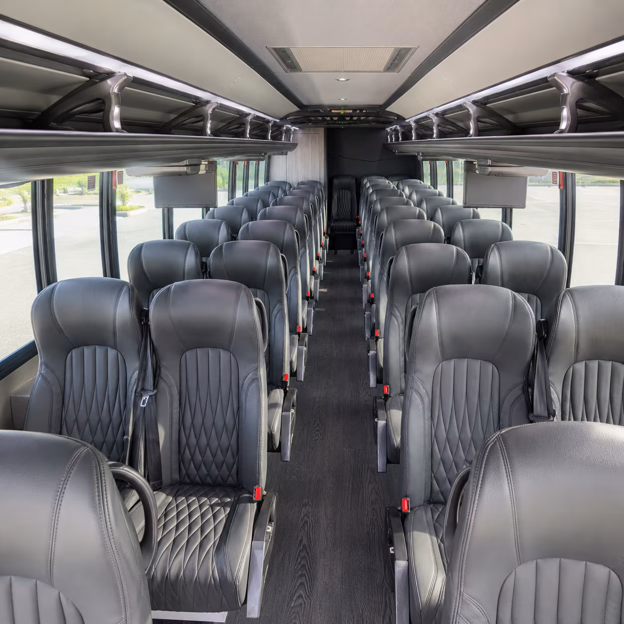 new britain 25 passenger minibus interior