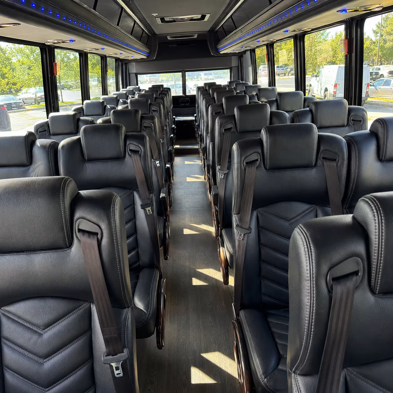 new britain 30 passenger minibus inside