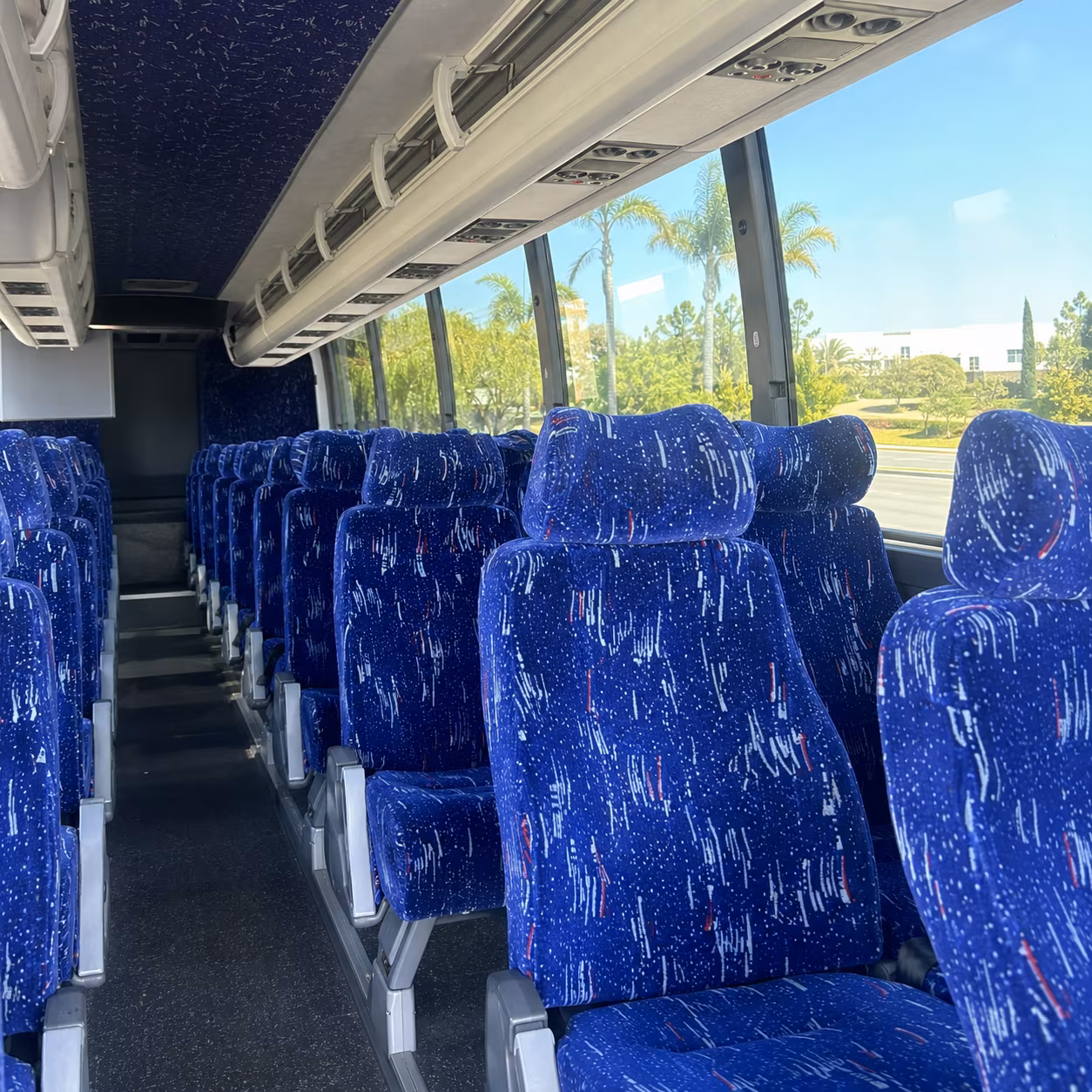 new britain charter bus interior