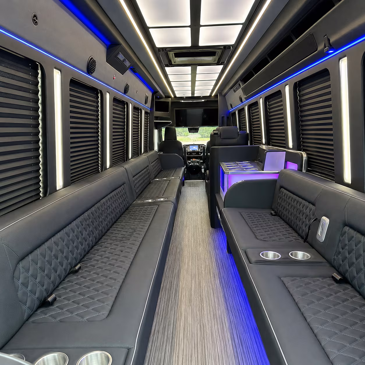 new britain party bus interior