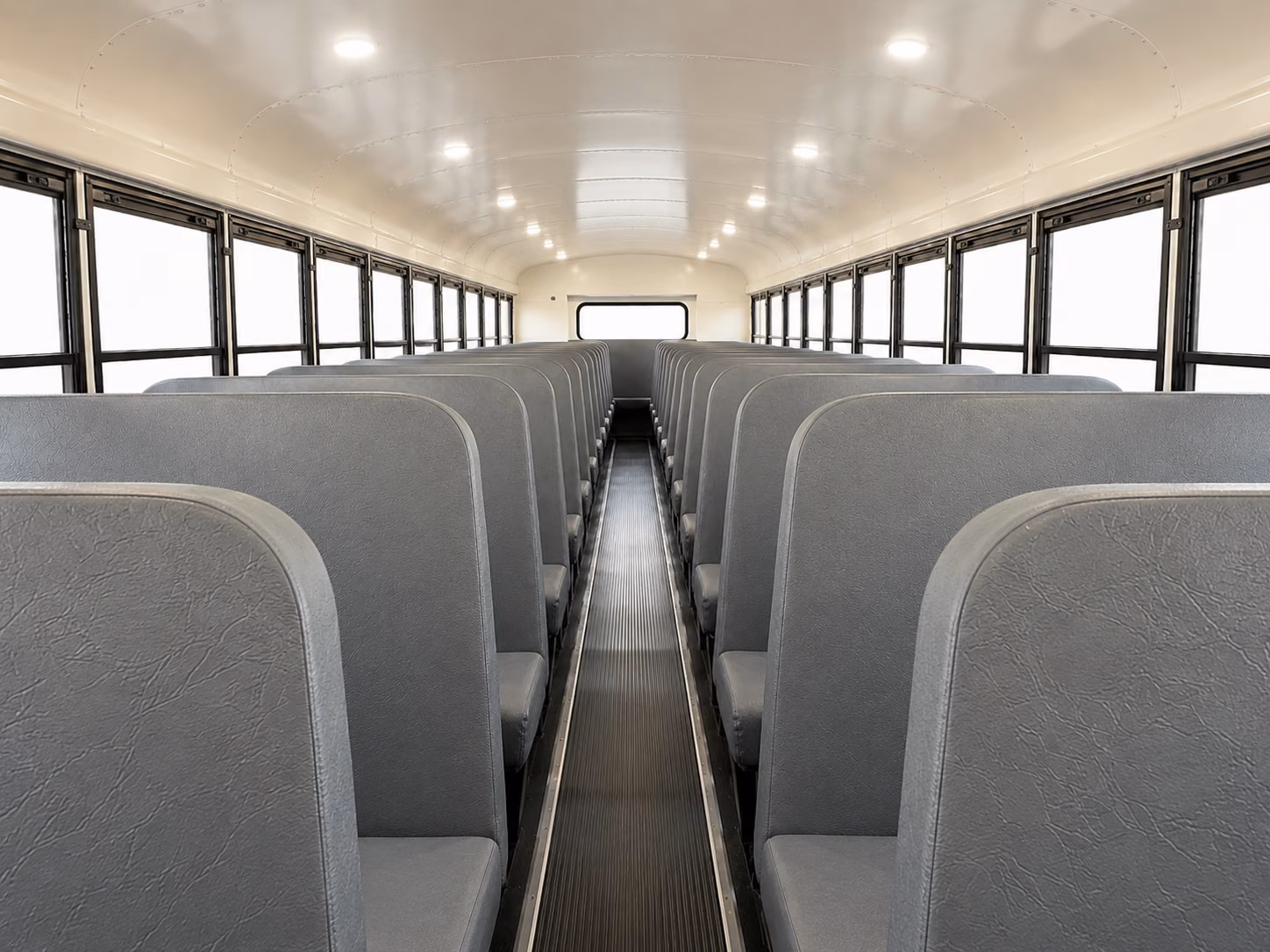 new britain school bus inside